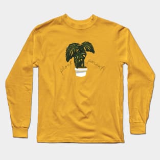 Plant Parent Plant Lover Long Sleeve T-Shirt